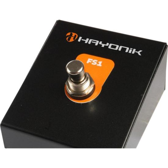 Pedal Footswitch Hayonik FS1 por 150,00 à vista no boleto/pix ou parcele em até 6x sem juros. Compre na loja Mundomax!