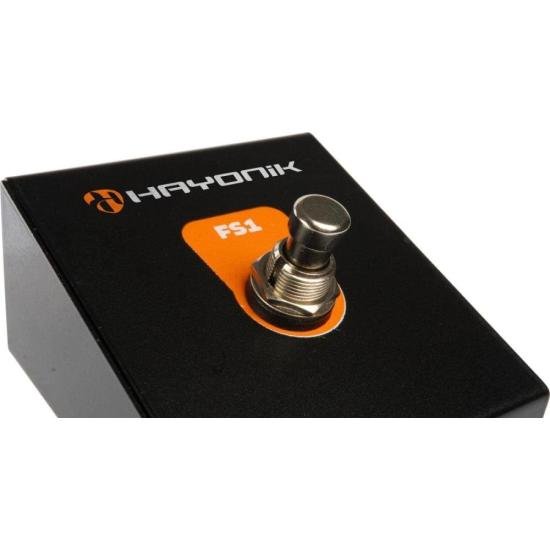 Pedal Footswitch Hayonik FS1 por 150,00 à vista no boleto/pix ou parcele em até 6x sem juros. Compre na loja Mundomax!