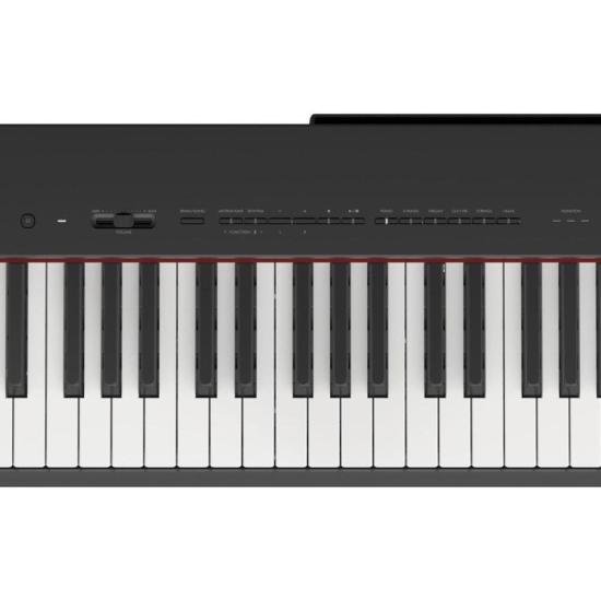 Piano Yamaha P225 Preto por 5.049,00 à vista no boleto/pix ou parcele em até 12x sem juros. Compre na loja Mundomax!