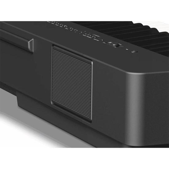 Piano Yamaha P225 Preto por 5.049,00 à vista no boleto/pix ou parcele em até 12x sem juros. Compre na loja Mundomax!