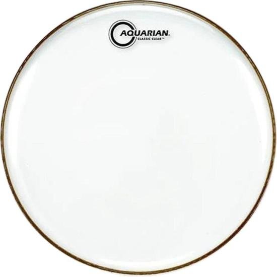 Pele 12\" Aquarian Classic Clear Power Dot Filme Simples por 169,99 à vista no boleto/pix ou parcele em até 6x sem juros. Compre na loja Mundomax!