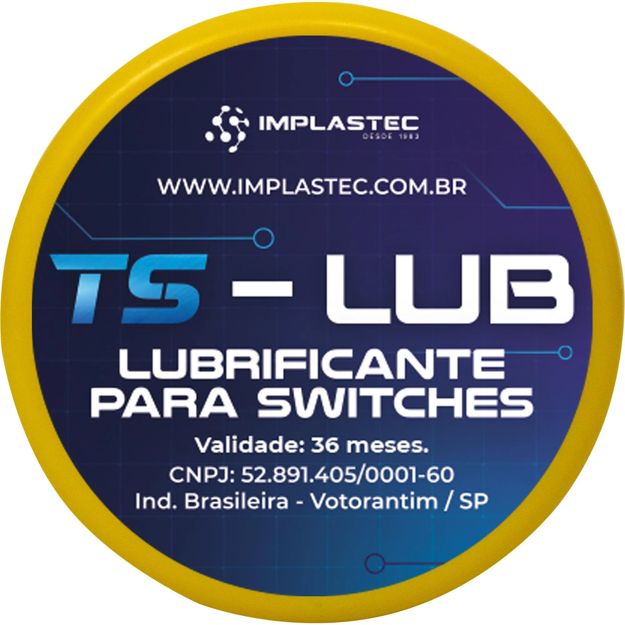 Graxa Lubrificante Para Switches Ts Lub Implastec (82117)