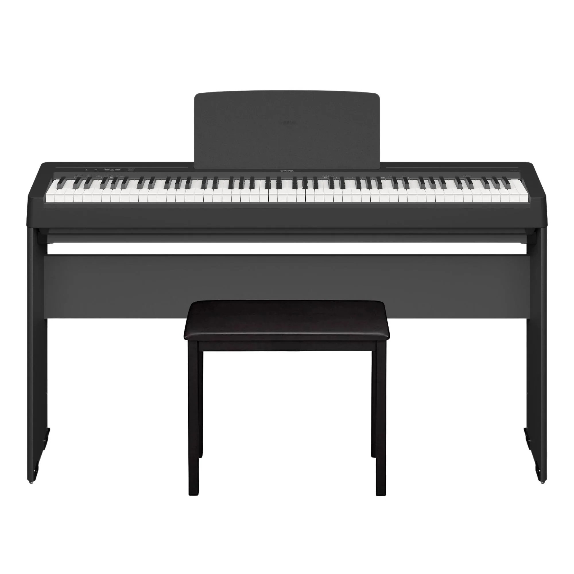 Kit Piano Yamaha P145 + Acessórios + Estante (82128)