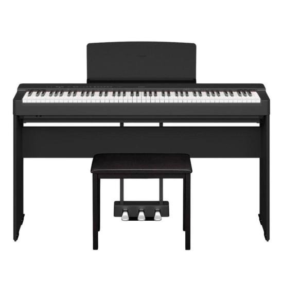 Kit Piano Yamaha P225+ Acessórios + Estante (82130)