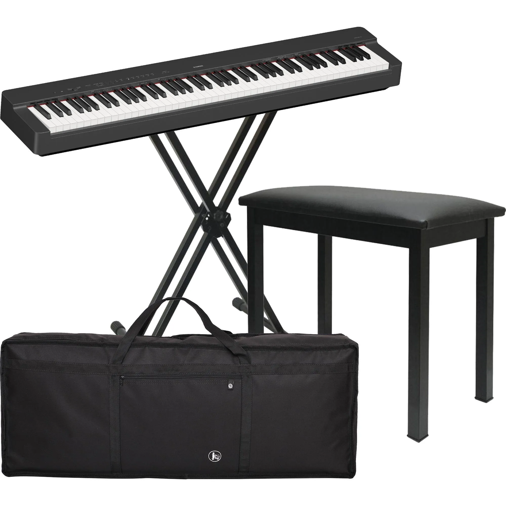Kit Piano Yamaha P225 + Acessórios + Suporte por 5.515,00 à vista no boleto/pix ou parcele em até 12x sem juros. Compre na loja Mundomax!