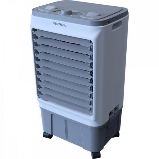 Climatizador Ventisol CLIN08-01 Branco/Cinza 220v por 399,99 à vista no boleto/pix ou parcele em até 10x sem juros. Compre na loja Mundomax!