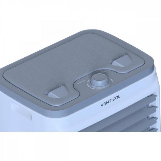 Climatizador Ventisol CLIN08-01 Branco/Cinza 220v por 399,99 à vista no boleto/pix ou parcele em até 10x sem juros. Compre na loja Mundomax!