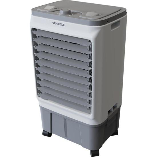 Climatizador Ventisol CLIN08-01 Branco/Cinza 127v por 359,99 à vista no boleto/pix ou parcele em até 10x sem juros. Compre na loja Mundomax!
