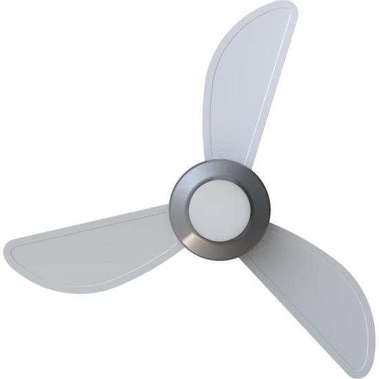 Ventilador de Teto Ventisol Mistral 3 Pás Branco/Cinza Bivolt por 309,00 à vista no boleto/pix ou parcele em até 10x sem juros. Compre na loja Mundomax!
