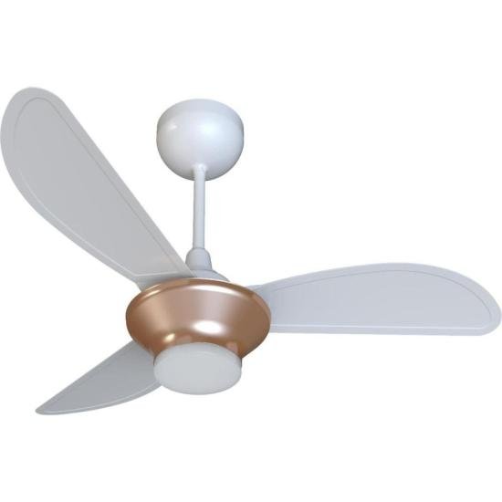 Ventilador de Teto Ventisol Mistral 3 Pás Branco/Bronze Bivolt por 310,00 à vista no boleto/pix ou parcele em até 10x sem juros. Compre na loja Mundomax!