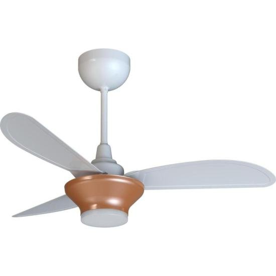 Ventilador de Teto Ventisol Mistral 3 Pás Branco/Bronze Bivolt por 310,00 à vista no boleto/pix ou parcele em até 10x sem juros. Compre na loja Mundomax!