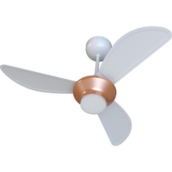 Ventilador de Teto Ventisol Mistral 3 Pás Branco/Bronze Bivolt por 310,00 à vista no boleto/pix ou parcele em até 10x sem juros. Compre na loja Mundomax!