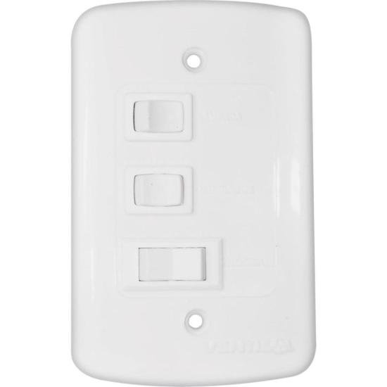 Ventilador de Teto Ventisol Fenix Led 3 Pás Branco 127v por 252,99 à vista no boleto/pix ou parcele em até 10x sem juros. Compre na loja Mundomax!