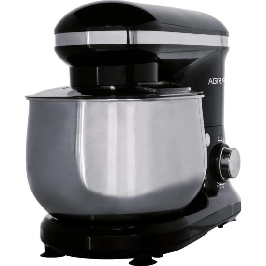 Batedeira Planetária Agratto Supremma 5 Litros Preta 220v por 462,99 à vista no boleto/pix ou parcele em até 10x sem juros. Compre na loja Mundomax!