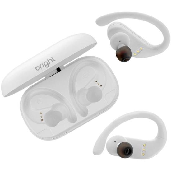 Fone de Ouvido Bright FN571 Bluetooth Branco por 260,99 à vista no boleto/pix ou parcele em até 10x sem juros. Compre na loja Mundomax!