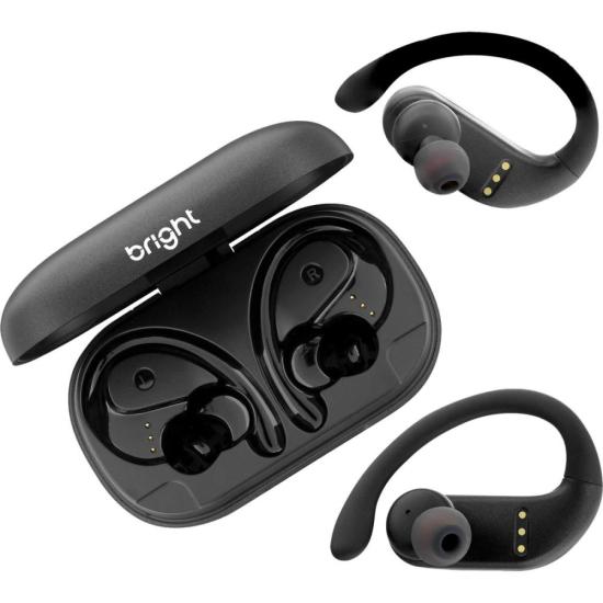 Fone de Ouvido Bright FN572 Bluetooth Preto por 295,00 à vista no boleto/pix ou parcele em até 10x sem juros. Compre na loja Mundomax!