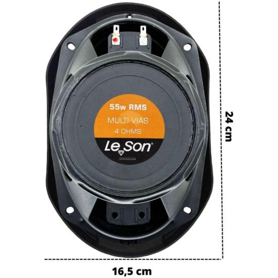 Alto-falantes Leson 5\" e 6x9” 55w (PAR) por 213,99 à vista no boleto/pix ou parcele em até 8x sem juros. Compre na loja Mundomax!