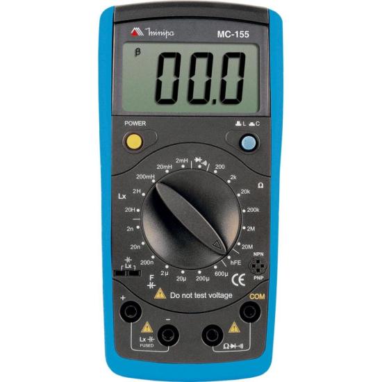Medidor LCR Minipa MC-155 por 0,00 à vista no boleto/pix ou parcele em até 1x sem juros. Compre na loja Mundomax!