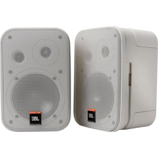 Caixa Acústica JBL Control 1 Pro Branca - Par por 1.388,00 à vista no boleto/pix ou parcele em até 12x sem juros. Compre na loja Mundomax!