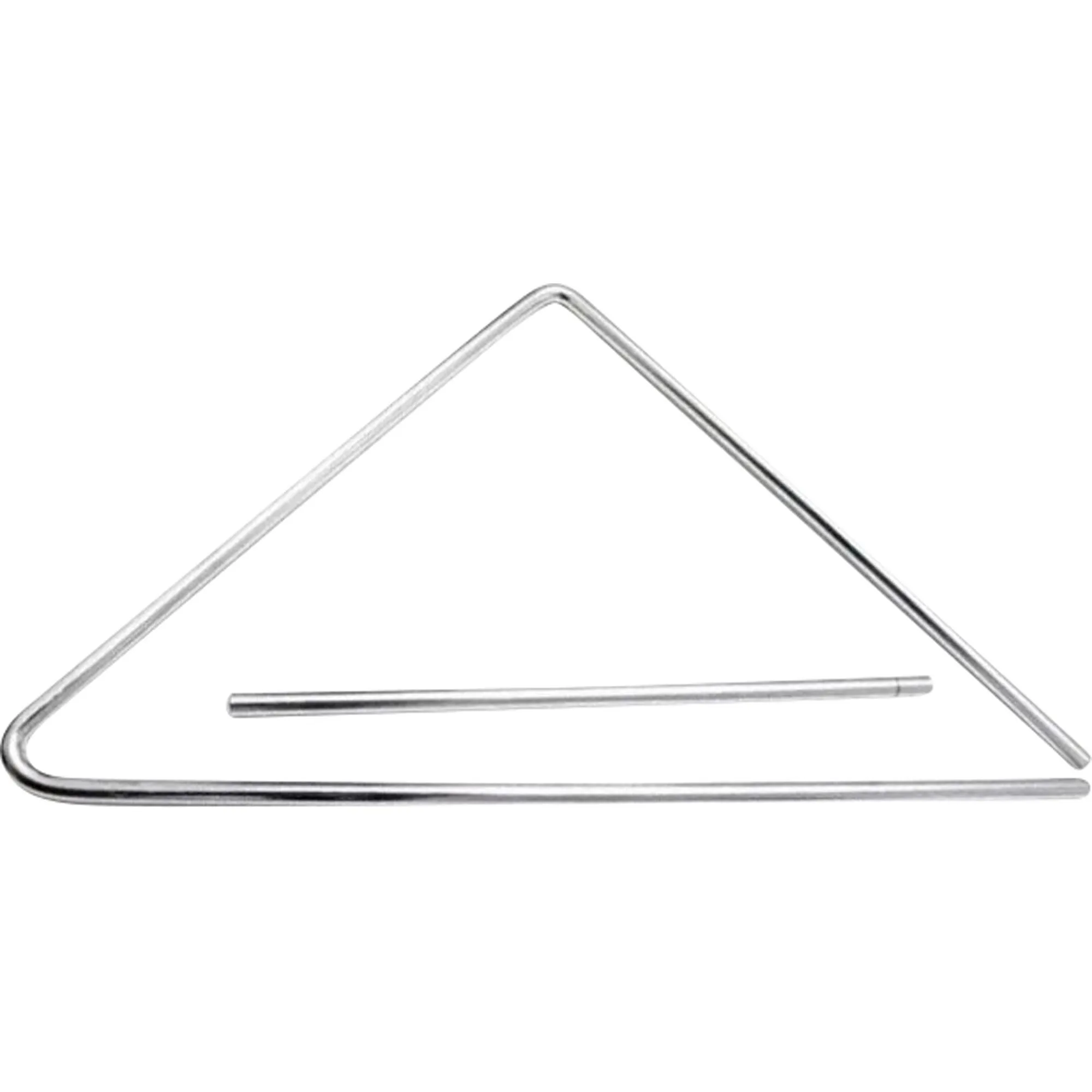 Triangulo Grande 30cm Aço Luen por 52,99 à vista no boleto/pix ou parcele em até 2x sem juros. Compre na loja Mundomax!