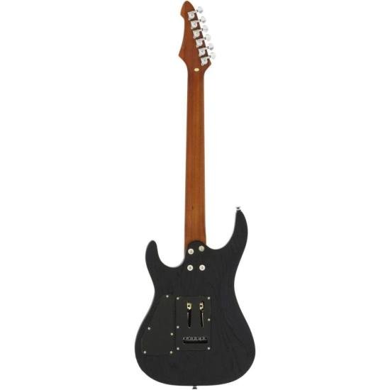 Guitarra Aria Pro II MAC-DLX Stained Black por 3.548,00 à vista no boleto/pix ou parcele em até 12x sem juros. Compre na loja Mundomax!