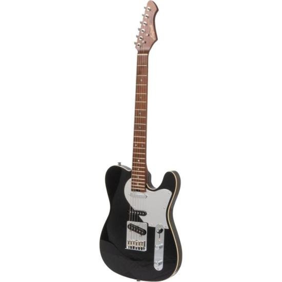 Guitarra Aria Pro II 615-GTR Nashville Black por 2.580,00 à vista no boleto/pix ou parcele em até 12x sem juros. Compre na loja Mundomax!