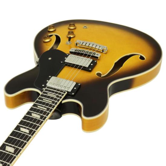 Guitarra Aria Pro II TA-CLASSIC Brown Burst por 2.838,00 à vista no boleto/pix ou parcele em até 12x sem juros. Compre na loja Mundomax!