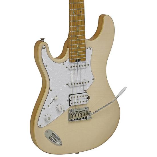 Guitarra Aria Pro II 714-JH Fullerton Marble White por 3.010,99 à vista no boleto/pix ou parcele em até 12x sem juros. Compre na loja Mundomax!