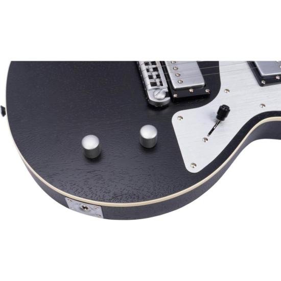 Guitarra Aria Pro II 718-MK2 Brooklyn Open Pore Black por 3.333,00 à vista no boleto/pix ou parcele em até 12x sem juros. Compre na loja Mundomax!