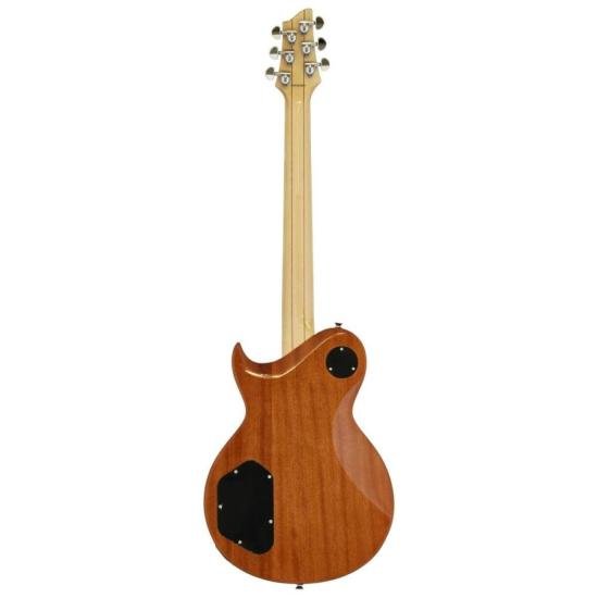 Guitarra Aria Pro II PE-480 See-Through Emerald Blue - Aria