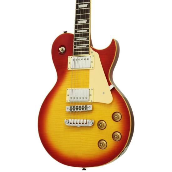 Guitarra Aria Pro II PE-590STD Aged Cherry Sunburst por 3.226,00 à vista no boleto/pix ou parcele em até 12x sem juros. Compre na loja Mundomax!