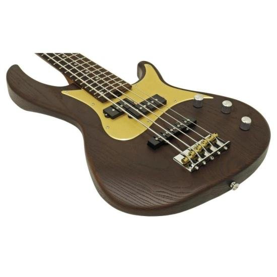 Contrabaixo Aria Pro II 313-BB/5 Detroit 5 Cordas Bourbon Barrel por 3.096,00 à vista no boleto/pix ou parcele em até 12x sem juros. Compre na loja Mundomax!