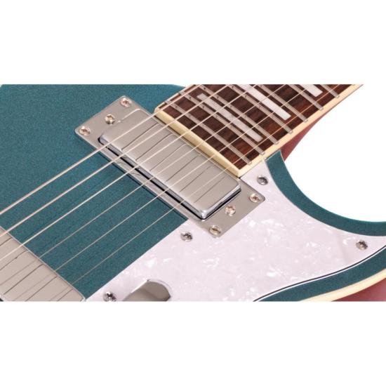 Guitarra Aria Pro II 212-MK2 Bowery Phantom Blue por 4.043,00 à vista no boleto/pix ou parcele em até 12x sem juros. Compre na loja Mundomax!