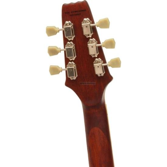 Guitarra Aria Pro II 212-MK2 Bowery Cadillac Pink por 4.899,00 à vista no boleto/pix ou parcele em até 12x sem juros. Compre na loja Mundomax!