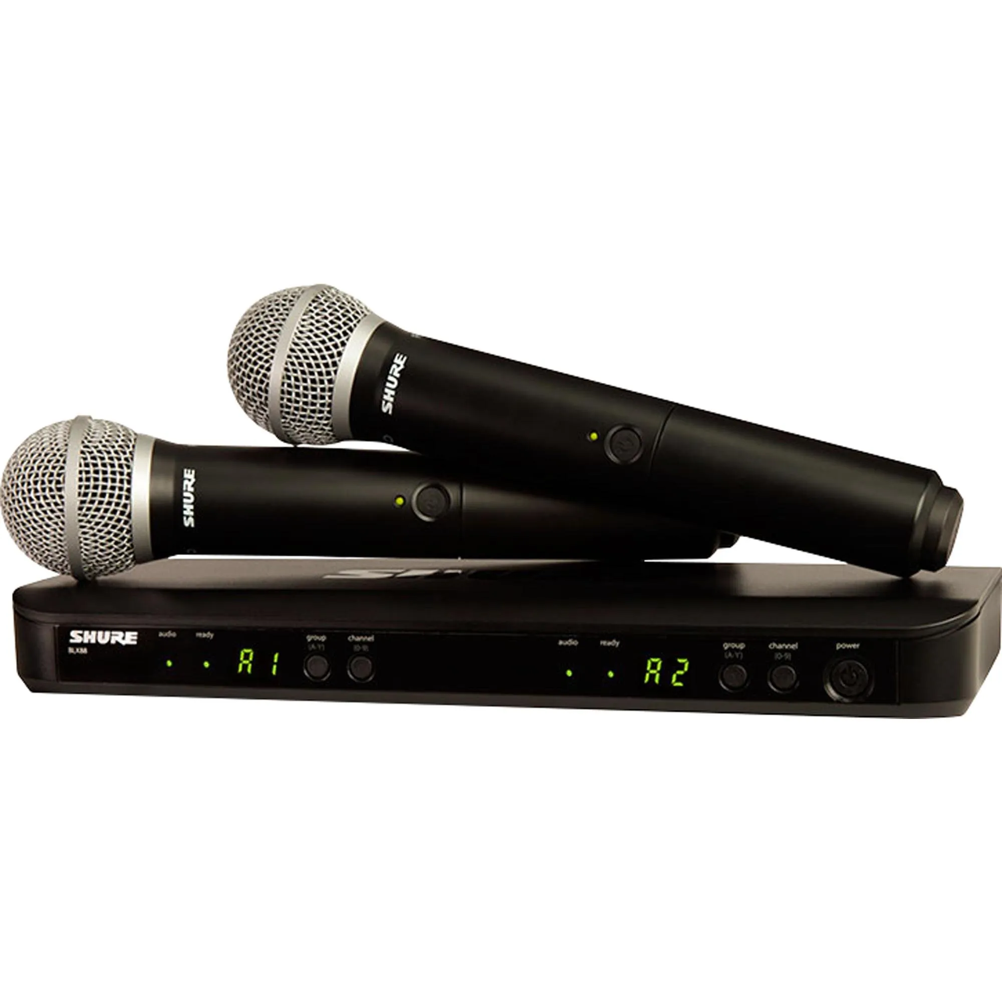 Sistema Shure Sem Fio com Microfone Duplo BLX288/PG58 (82325)