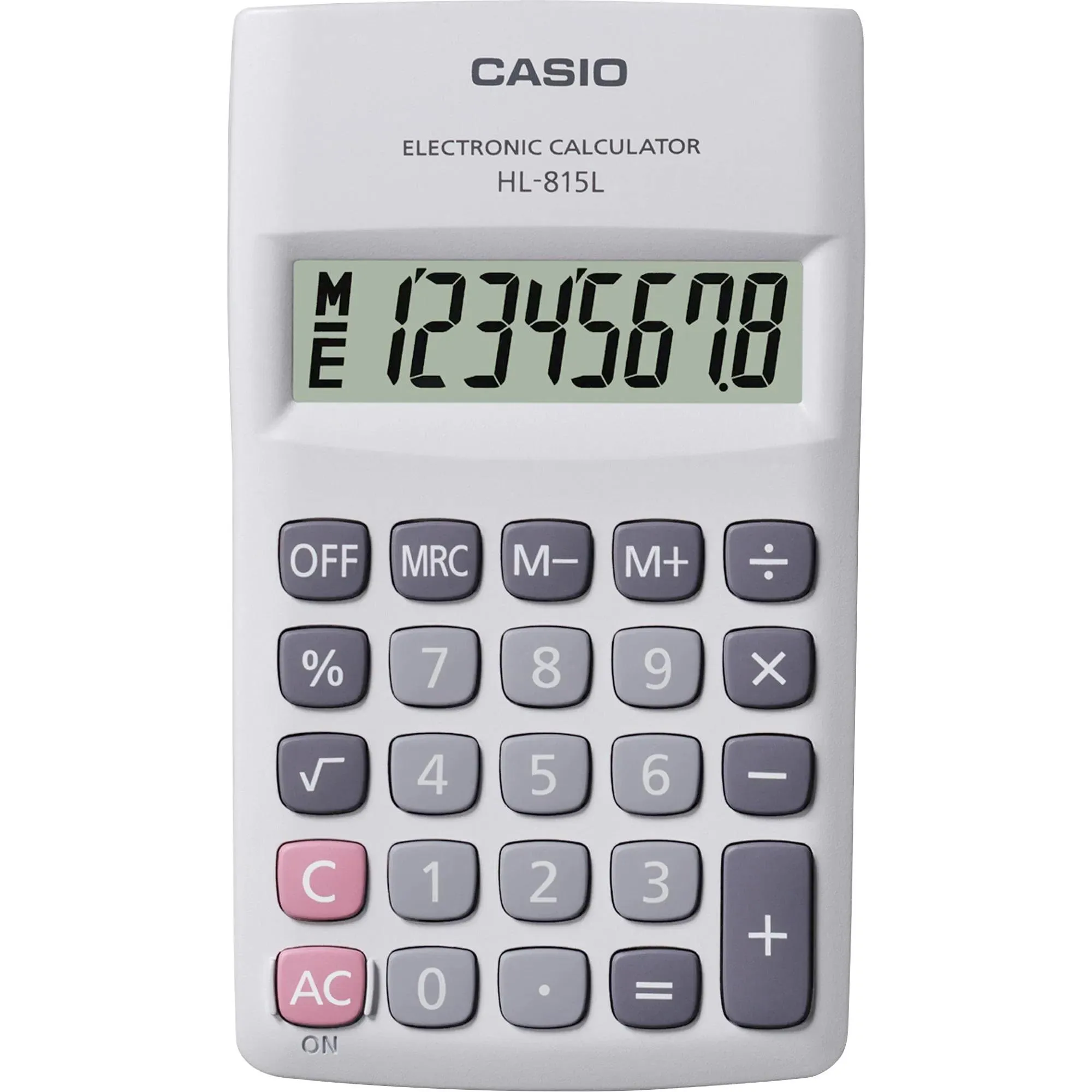 Calculadora de Bolso Casio HL-815L-WE 8 Digítos Branca por 28,99 à vista no boleto/pix ou parcele em até 1x sem juros. Compre na loja Mundomax!