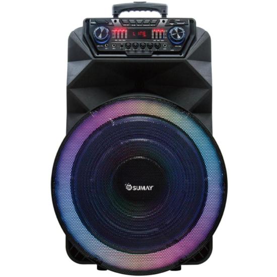 Caixa de Som Sumay Thunder Bolt 1400w Preta por 1.800,99 à vista no boleto/pix ou parcele em até 12x sem juros. Compre na loja Mundomax!