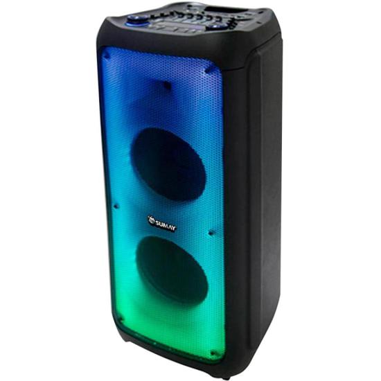 Caixa de Som Sumay Elegance 1000w Preta por 1.899,99 à vista no boleto/pix ou parcele em até 12x sem juros. Compre na loja Mundomax!