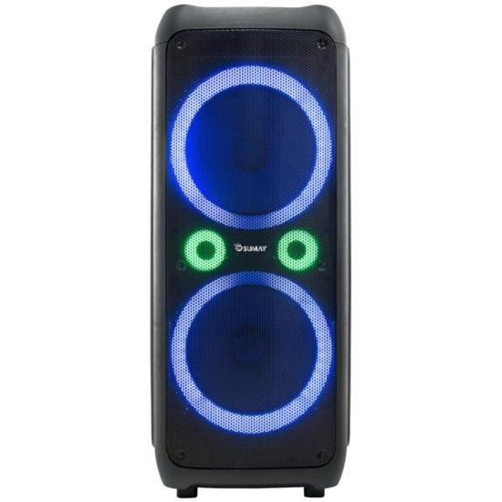 Caixa de Som Sumay Fortress 1600w Preta por 2.499,99 à vista no boleto/pix ou parcele em até 12x sem juros. Compre na loja Mundomax!