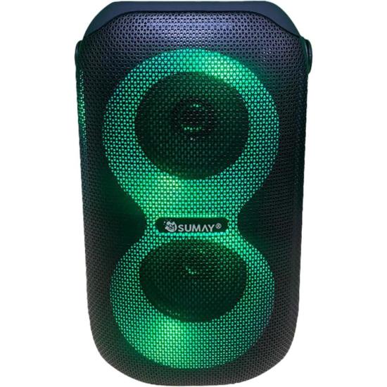 Caixa de Som Sumay Starbox 30w Preta por 411,00 à vista no boleto/pix ou parcele em até 10x sem juros. Compre na loja Mundomax!