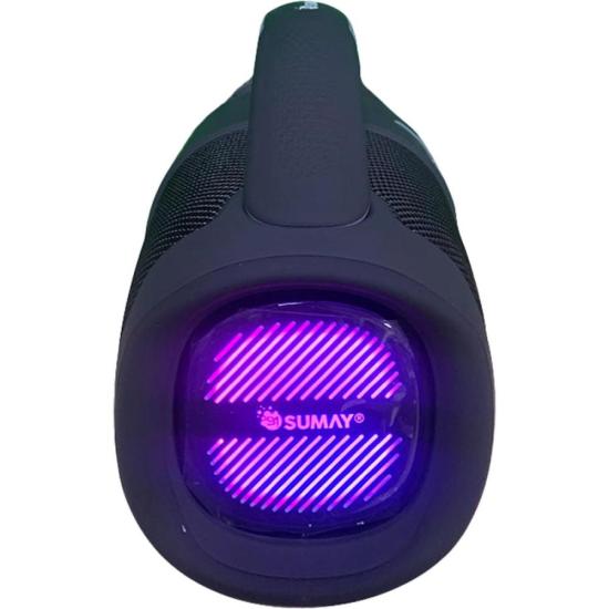 Caixa de Som Sumay Lionbox 30w Preta por 469,99 à vista no boleto/pix ou parcele em até 10x sem juros. Compre na loja Mundomax!