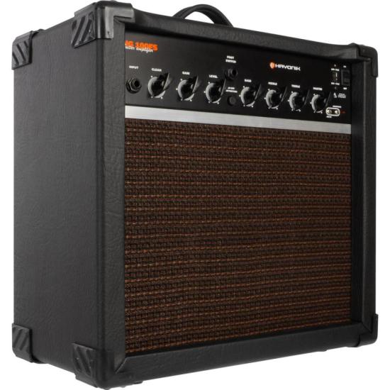 Cubo Para Guitarra Hayonik HG100FS 100W Preto por 1.008,00 à vista no boleto/pix ou parcele em até 12x sem juros. Compre na loja Mundomax!