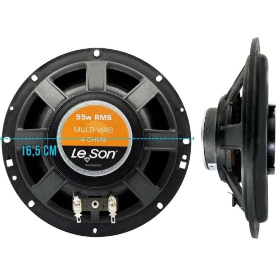 Alto-falantes 6\" Leson JB Flex 110w (PAR) por 80,99 à vista no boleto/pix ou parcele em até 3x sem juros. Compre na loja Mundomax!