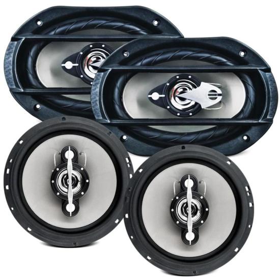 Kit Com 2 Alto-falantes 6x9” e 6” Quadriaxial Leson LS6 140w por 181,99 à vista no boleto/pix ou parcele em até 7x sem juros. Compre na loja Mundomax!