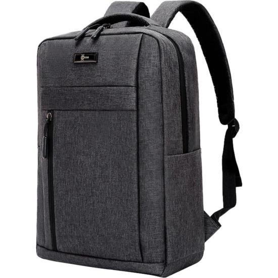 Mochila Para Notebook 15,6\" Lecoo BG01 Cinza por 160,00 à vista no boleto/pix ou parcele em até 6x sem juros. Compre na loja Mundomax!