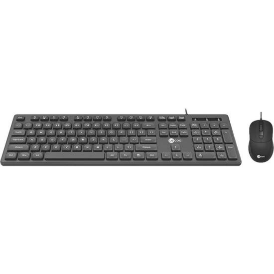 Kit Teclado e Mouse Lecoo CM102 USB Preto por 89,99 à vista no boleto/pix ou parcele em até 3x sem juros. Compre na loja Mundomax!