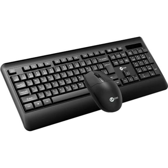 Kit Teclado e Mouse Lecoo KW202 Sem Fio Preto por 147,00 à vista no boleto/pix ou parcele em até 5x sem juros. Compre na loja Mundomax!