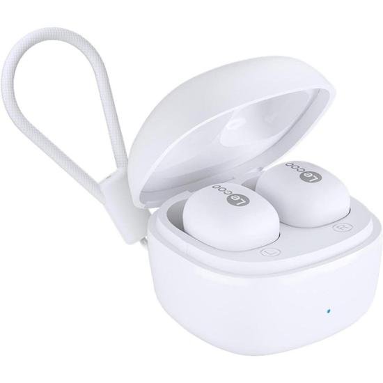 Fone de Ouvido Lecoo EW301 Bluetooth Branco por 0,00 à vista no boleto/pix ou parcele em até 1x sem juros. Compre na loja Mundomax!