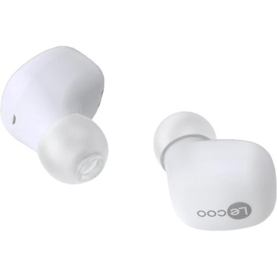 Fone de Ouvido Lecoo EW301 Bluetooth Branco por 0,00 à vista no boleto/pix ou parcele em até 1x sem juros. Compre na loja Mundomax!