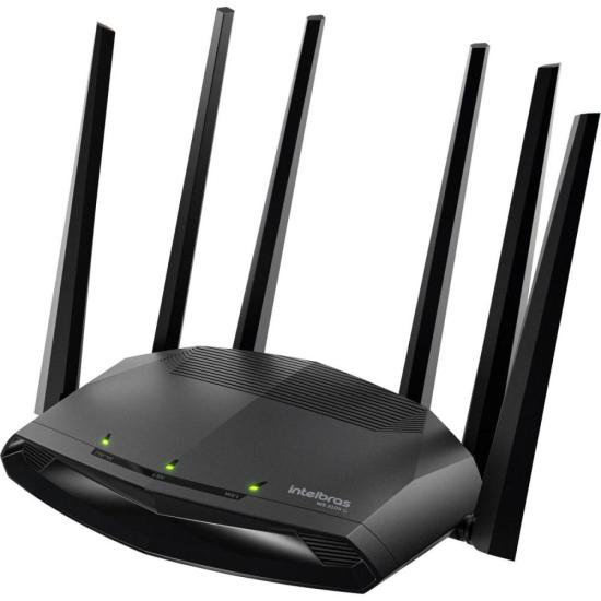 Roteador Wifi Intelbras Dual Band W5-2100G Wifi 5 por 267,99 à vista no boleto/pix ou parcele em até 10x sem juros. Compre na loja Mundomax!